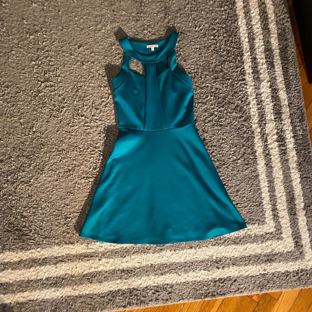 Teal Charlotte Russe Dress